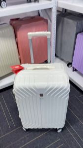 Travel Luggage Bag 18/20/24/28 Inch Size ABS+PC Plain Suitcase Hardcase Business Trolley Bag beg bagasi 行李箱