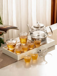 Automatic Integrated Bamboo Tea Tray Set for Home Use New 2025 Gongfu Tea Utensils Complete Set Small Fresh Style Dehua Origin