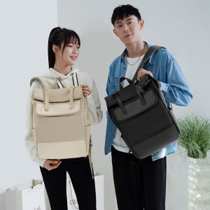 MINGKE Laptop Bag 15 16 inch Schoolbag Backpack for Women men Casual Shockproof Large Capacity