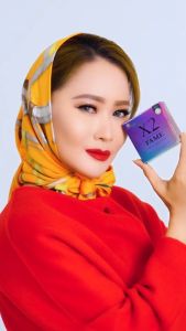 X2 Fame Cleopatra Monthly Softlens Warna