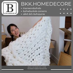 คลิป ผ้าห่ม ไหมพรม ถัก เปีย NORDIC ขนาด 100x150 ซม. หมอนนู่ เกาหลี SIMPLY เรียบง่าย หมอนนู่ ที่นอน จัดระเบียบ หมอน นอน สำหรับเครื่องการหมอน บ้าน หมอน เพื่อใช้ที่ชั้นที่ 100x150 ซม. คลิป