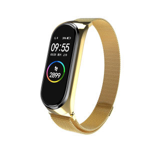 สายนาฬิกาโลหะสแตนเลส Xiaomi Band 7 สายนาฬิกาสไตล์มิลาน MI BAND 7