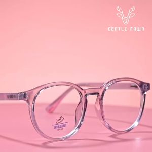 Gentle Fawn Kacamata Antiradiasi Blueray Anak/Remaja Bahan TR90 Bentuk Bulat Fashion Anak Perempuan dan Laki laki Terbaru 5366