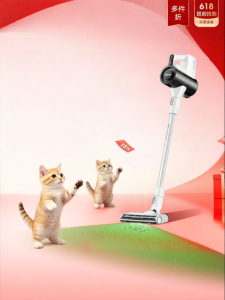 Midea | Wireless Portable Powerful Pet Hair Suction Vacuum Cleaner