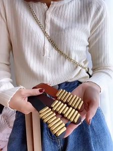 Fashionable Retro Thin Belt Dress Decorative Belt Womens Adjustable Belt Fashion Accessories Tali Pinggang