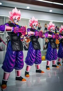 Bandai | 31cm/11.81inch ZW Toy Dragon Ball Z Figure Zamasu Black Goku Anime Figures Super Saiyan PVC Statue Collection Model Xmas Gifts