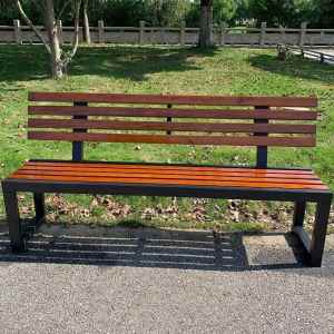 Waterproof Sunproof Corrosion Resistant Iron Bench