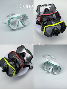 Set Alat Dewasa Selam Anti-Kabut Kacamata Renang Snorkeling Masker Scuba Diving Snorkeling Set