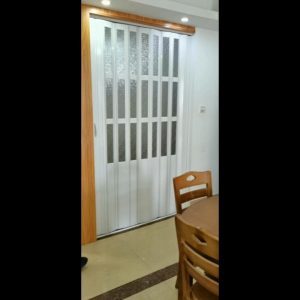 PVC Sliding Door Accordion Folding Door Transparent Door Interior partition Kitchen door Home Bathroom Shop