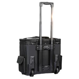 WINHUNT | Large Multi-functional Oxford Cloth Tool Bag with Wheels and Telescoping Handle