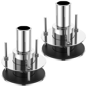 1/2Pcs 316 Stainless Steel Exhaust Tube Fitting Kit Fitting 24mm Tube Pipe Straight Thru Hull Exhaust Skin Diesel Parking Heater