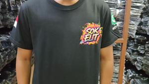 BAJU KAOS DISTRO HASIL KREDIT TAPI SOK ELIT