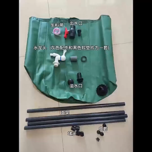 Household Rainwater Collector Portable Outdoor Collapsible Water Bucket for Disaster Prevention