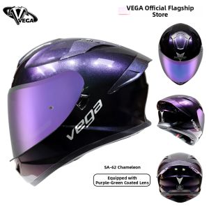 Bluetooth Carbon Fiber Winter Motorcycle Helmet Large Spoiler