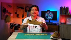 Sepatu Safety Casual Ujung Besi Terlaris Lavio Lexa Safety Shoes Sneaker