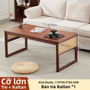 MANHAOSHI | Bàn Trà Zen Phong Cách Trung Hoa Cổ Điển Mới