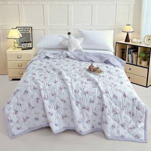 Chăn Mỏng Bằng Cotton Thoáng Khí Có Thể Giặt