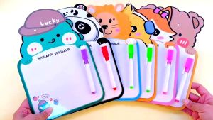 Papan Tulis Anak Mini Karakter Lucu: Media Belajar yang Kreatif dan Seru