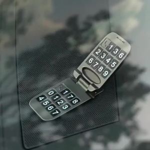 Parking Number Plate Car Decoration