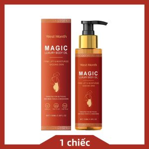 DẦU THỂ CHỐNG NHĂN WEST MONTH 100ml Tăng Độ Đàn Hồi Dưỡng Ẩm Da Tạo Kết Cấu Mềm Mại Cho Làn Da Săn Chắc & Dưỡng Ẩm Sâu