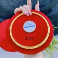 Kiềng cổ cưới chạm rồng phụng 1 kiềng 2 chỉ mạ vàng 24k cao cấp mẫu mới về ( có tặng kèm hộp nhung đỏ đựng cưới cao cấp). 