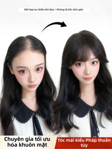HHfashion | Mái Tóc Giả Che Phủ Xám Mượt Mà 9x14