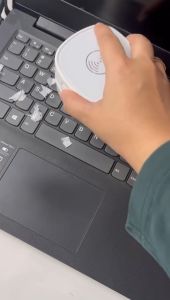 Penyedot Debu Mini Desktop Vacuum Cleaner Keyboard Wireless Charging