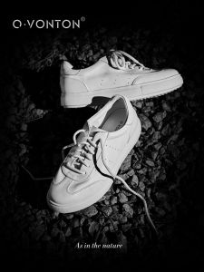 Q.VONTON | Spring Casual Commuter Ultra Soft Leather Classic Sneakers