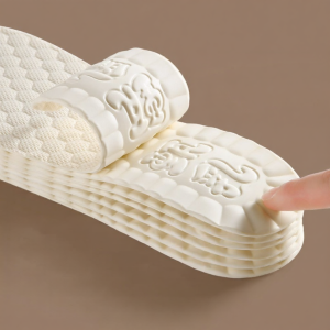 ZHIHAOEN | Latex Anti-slip Soft Sweat Absorbent Odor Resistant No Socks Required Shoe Insoles