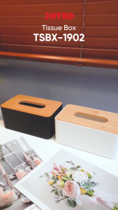 Tissue Box JOYKO Kotak Tisu TSBX-1902 Kotak Tisu Persegi Panjang Homeliving Kotak Tisu Aesthetic Organizer Penyimpanan Storage