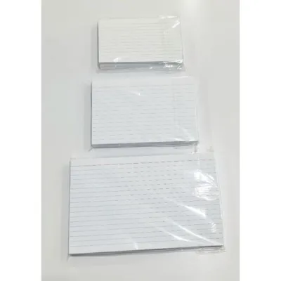 INDEX CARD 100pcs/pack (3x5)(4x6)(5x8)