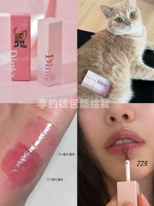 Cat Foot Color# South Korea Dinto New Cat with Boots Lip Lacquer Mirror Water Light Jelly Pink Lasting