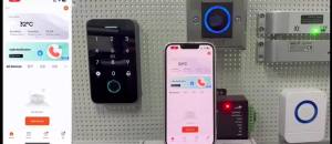 Hệ Thống Kiểm Soát Truy Cập Bằng Vân Tay Bluetooth IP65 Với Cổng WiFi Mở Khóa Từ Xa 125Khz 1356Mhz Tương Thích Với Ứng Dụng Tuya