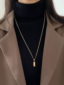 Dây Chuyền Áo Len Dài Cao Cấp Mới 2025 Dây Chuyền Dài Thời Trang Cho Nữ Dây Chuyền Không Phai Màu Kim Loại Thời Trang Mới