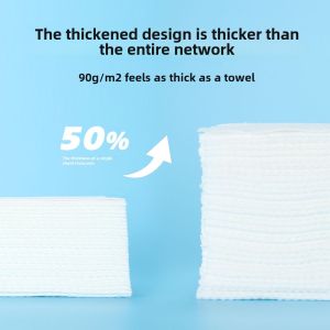 20-Drawer Disposable Pure Cotton Face Washing Towel Travel Pack Small Bag Portable Baby Cleaning Towel Facial Wipe Thickened