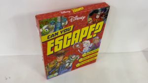 Disney Can You Escape Activity Book Box Set For Kids With Puzzles Press Outs Notepad & Pencil