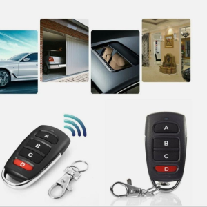 433MHZ Universal Remote Control Self-Copying 5PCS Garage Door Controls Wireless 4 Keys Transmitter Duplicator Garage Door Opener