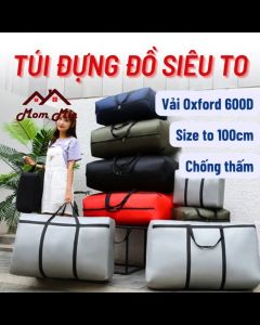 [Cao cấp] Túi đựng quần áo chăn mền siêu to chống thấm. Túi đựng đồ siêu to - M144
