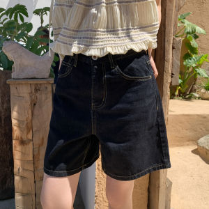 Mixd | Quần Short Jean Ống Trụ Cao Waisted Mới Hè