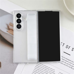 Ultra Thin Matte Elastic Silicone Wristband Fold PC Phone Case For Samsung Galaxy Z Fold 8 Ultra 7 3 4 5 6 Shockproof Hard Cover