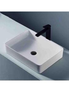 Thin Edge Rectangular Ceramic Washing Basin