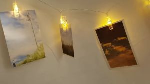 Dây Đèn Led Kẹp Ảnh Trang Trí Lung Linh 4M 20 Kẹp Kẹp Ảnh Led Photo Clip Dùng Pin Cắm Điện