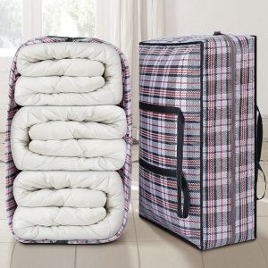 Home Extra Large Vacuum Storage Bag Space Saver Waterproof Dustproof Clothes Quilt Bag Closet Wardrobe Travel Underbed Organizer