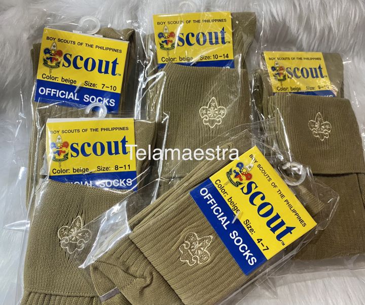 Official Boy Scout Socks Beige Original Lazada PH
