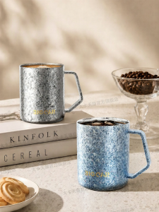 BIGCAR | Pure Titanium Double-layered Travel Mug