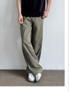 Laid-back Tencel Loose Dungaree Pant