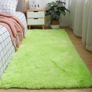 80-160CM Carpet Bulu For Home Deco Soft Floor Mat Karpet Lembut Fluffy Anti-Slip Carpet Shaggy Rug