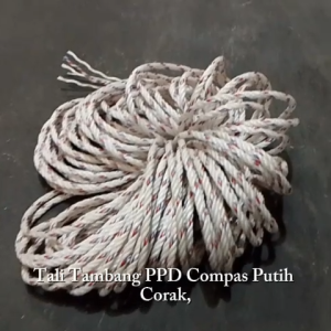 Tali Tambang PPD Compas 5Meter Putih Corak