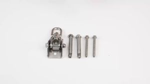 Swing Suspension Hook Swing Hanger Stainless Steel Rotatable Hammock Swing Hanger Hook Fixed Plate Hanging Chair Kit Accessory