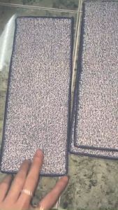 Combo 10 Bông Lau Nhà [ kt: 32x12cm loại 2 đầu gài - Lau Sàn - Lau Kính Dùng Cho Cây Lau 360 Độ Có Thùng